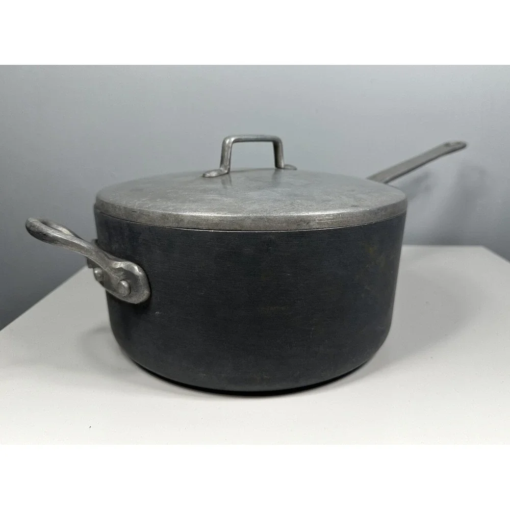 RARE Vintage Wagner Ware Magnalite 5qt Sauce Stock Pot with‎ Lid
